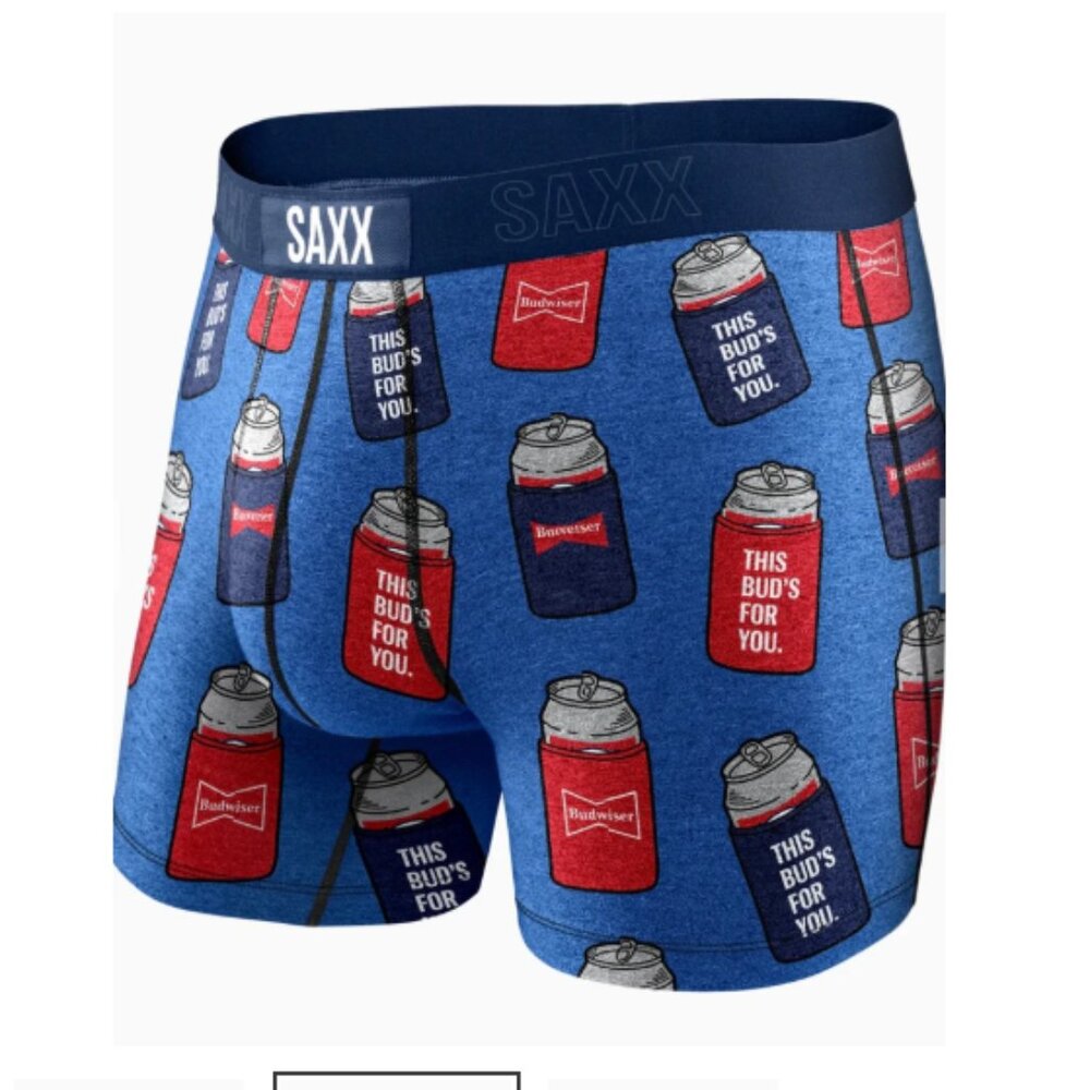 SAXX VIBE Boxer Briefs “Bud Koozies"